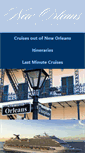 Mobile Screenshot of neworleanscruiseguide.com